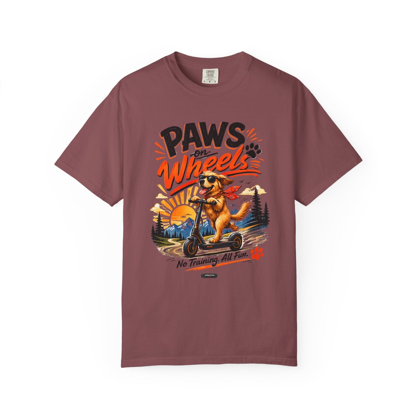 Paws on Wheels- DOG T-Shirt