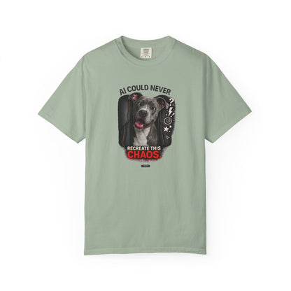 DOG Pitbull: AI Could Never Recreate This Chaos T-Shirt