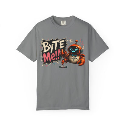 Clawdy "Byte Me" Graphic T-Shirt