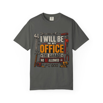 “I Will Be in My Office (The Garage) — No AI Allowed”