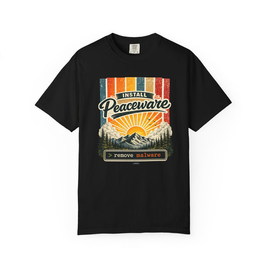 HUMANWARE : Install Peaceware Retro Nature T-Shirt