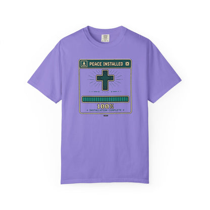 DigitalDivine: Peace Installed Faith Graphic T-Shirt