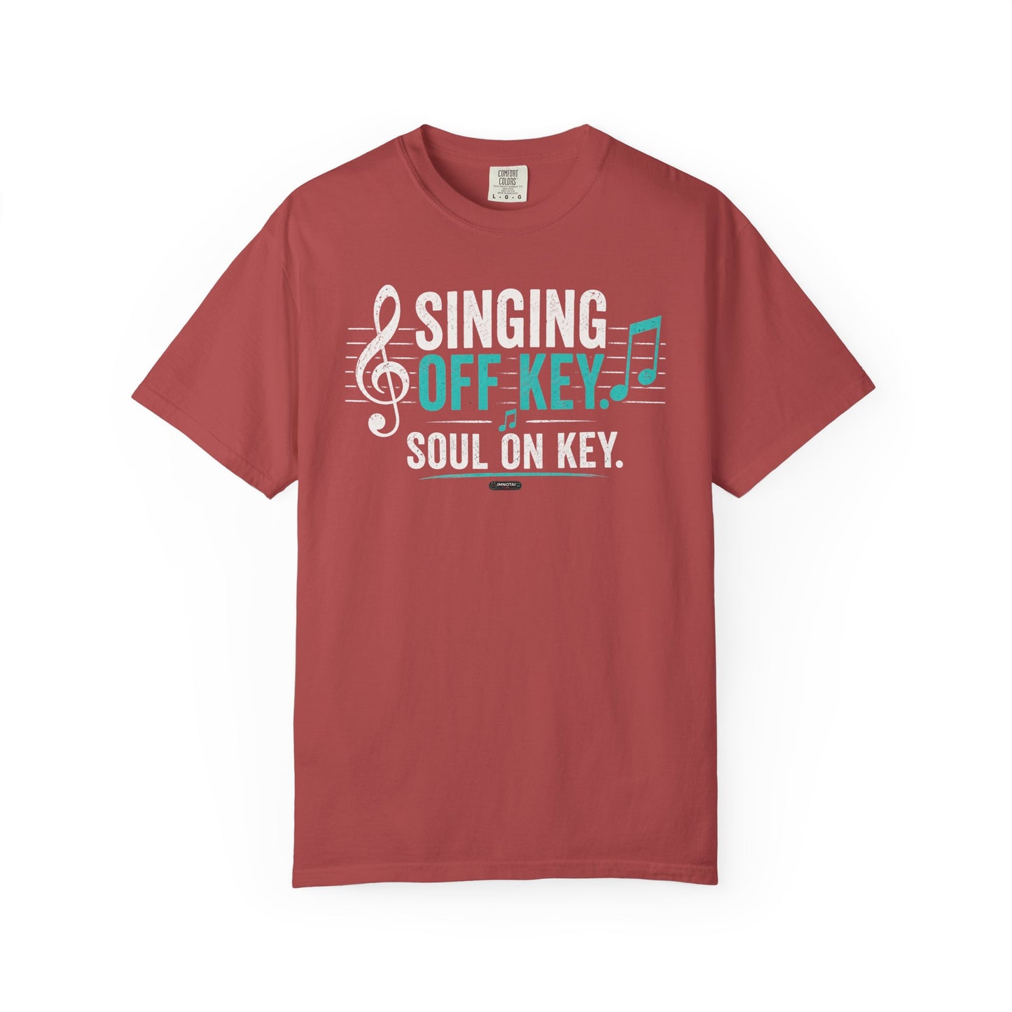 MUSIC: Singing  Off  Key. Soul On Key T-Shirt
