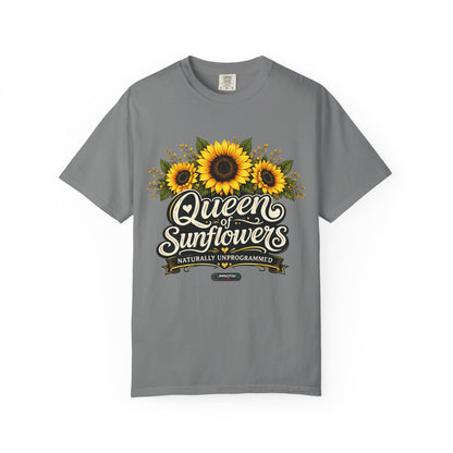 Queen of Sunflowers Naturally Unprogrammed T-Shirt