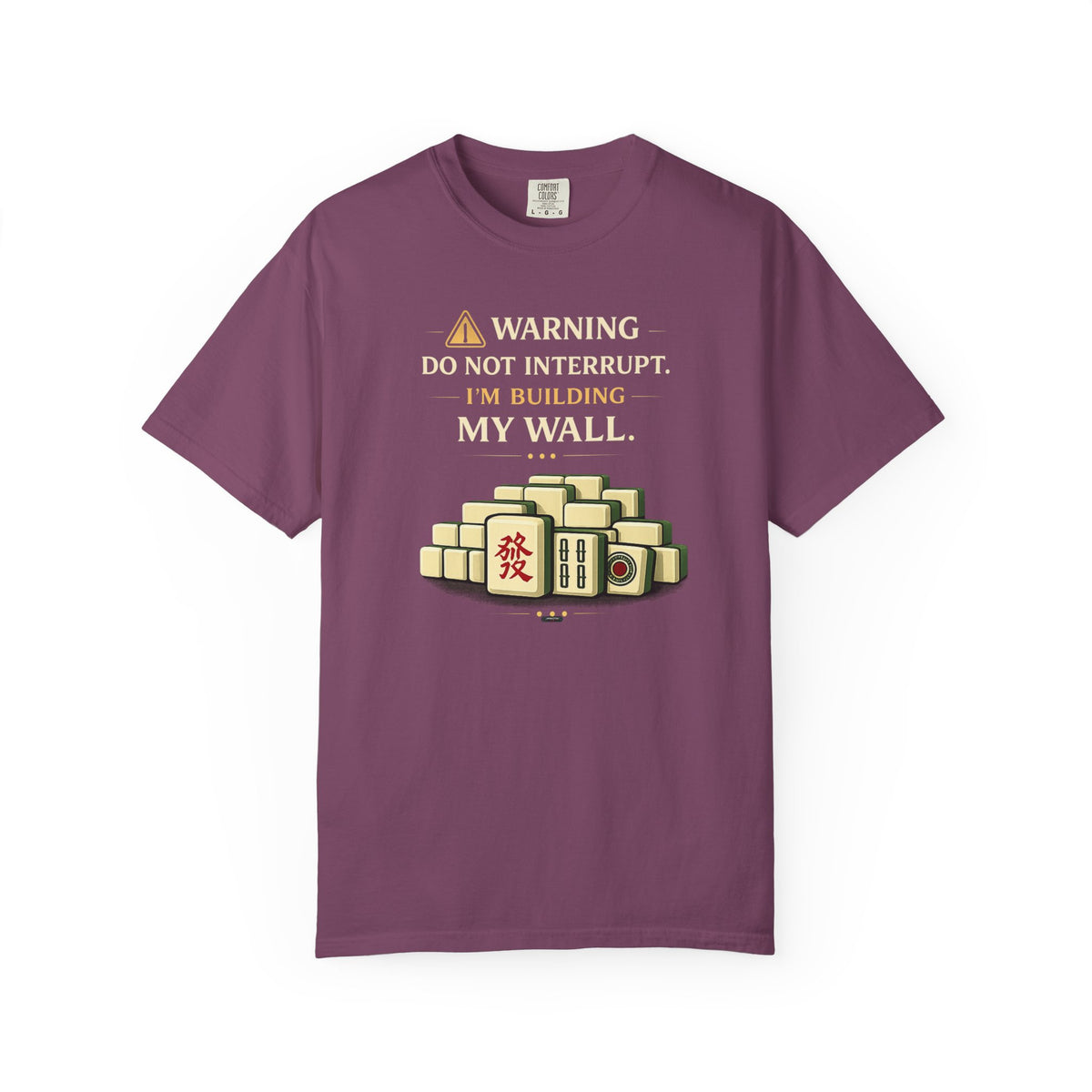 MAHJONG: Do Not Interrupt  T-shirt
