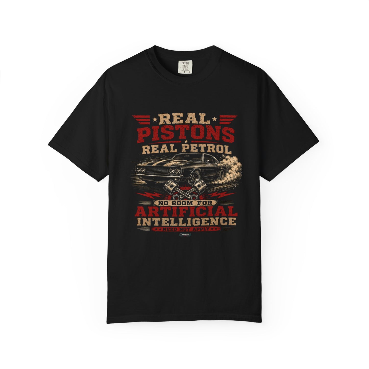 CLASSIC CAR Real Pistons Real Petrol T-Shirt
