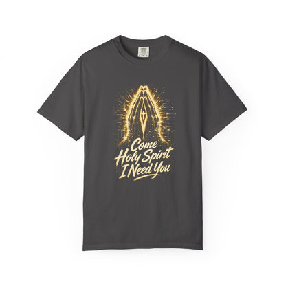 DigitalDivine: Come Holy Spirit I Need You Religious Tee