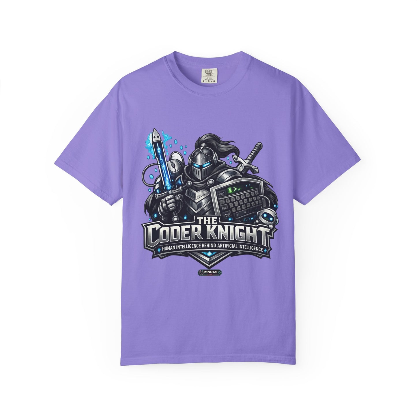 Coder Knight T-Shirt — Gaming & Programmer Graphic Tee