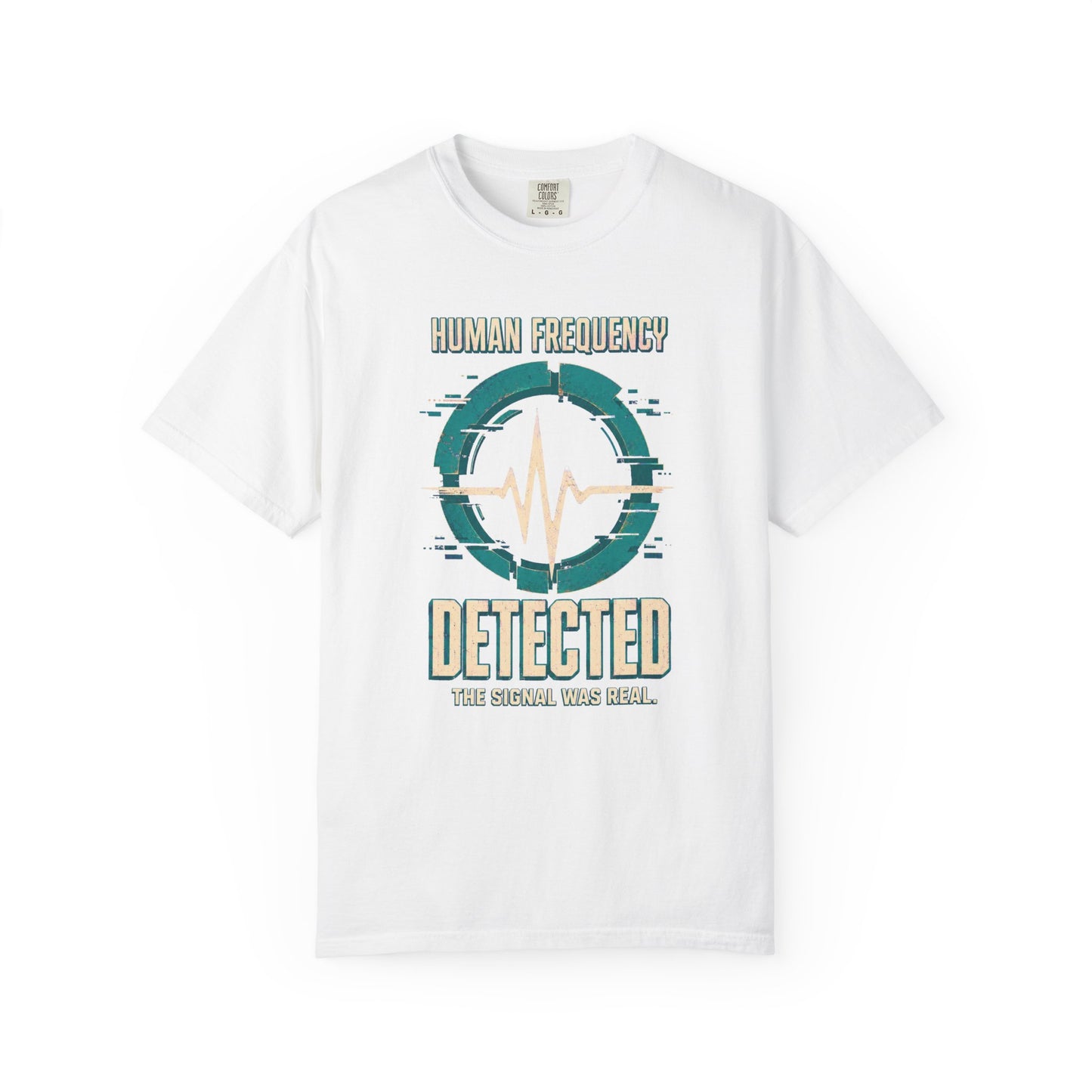 MUSIC: Human Frequency Detected" Graphic Tee
