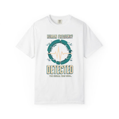 MUSIC: Human Frequency Detected" Graphic Tee