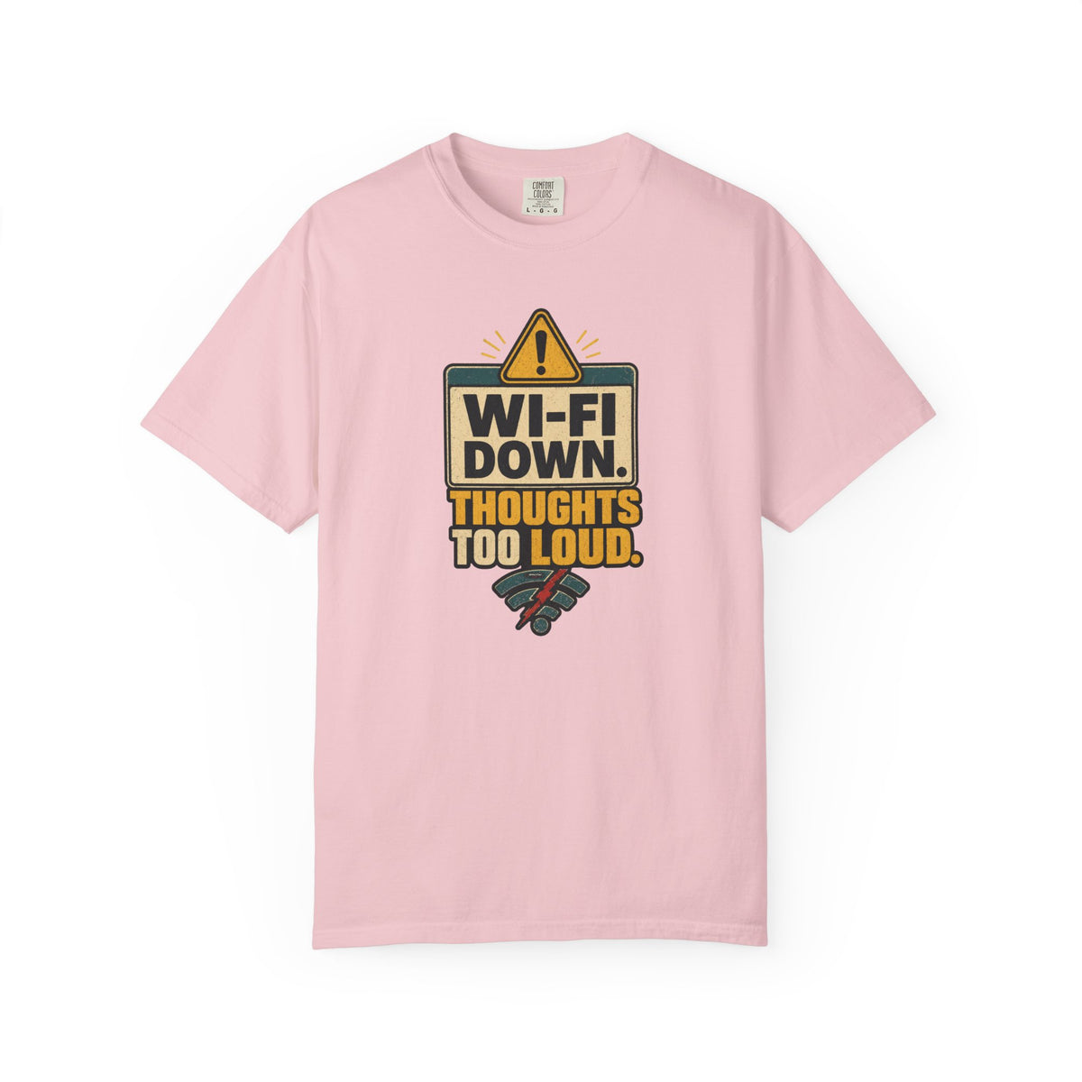 Wi‑Fi Down Funny Internet Error Graphic Tee