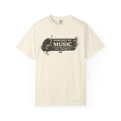 Music: Headphones Graphic "Not Prompts" T=Shirts
