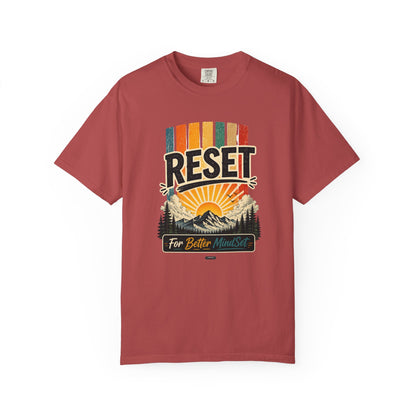HUMANWARE : RESET For Better Mindset. Retro Nature T-Shirt