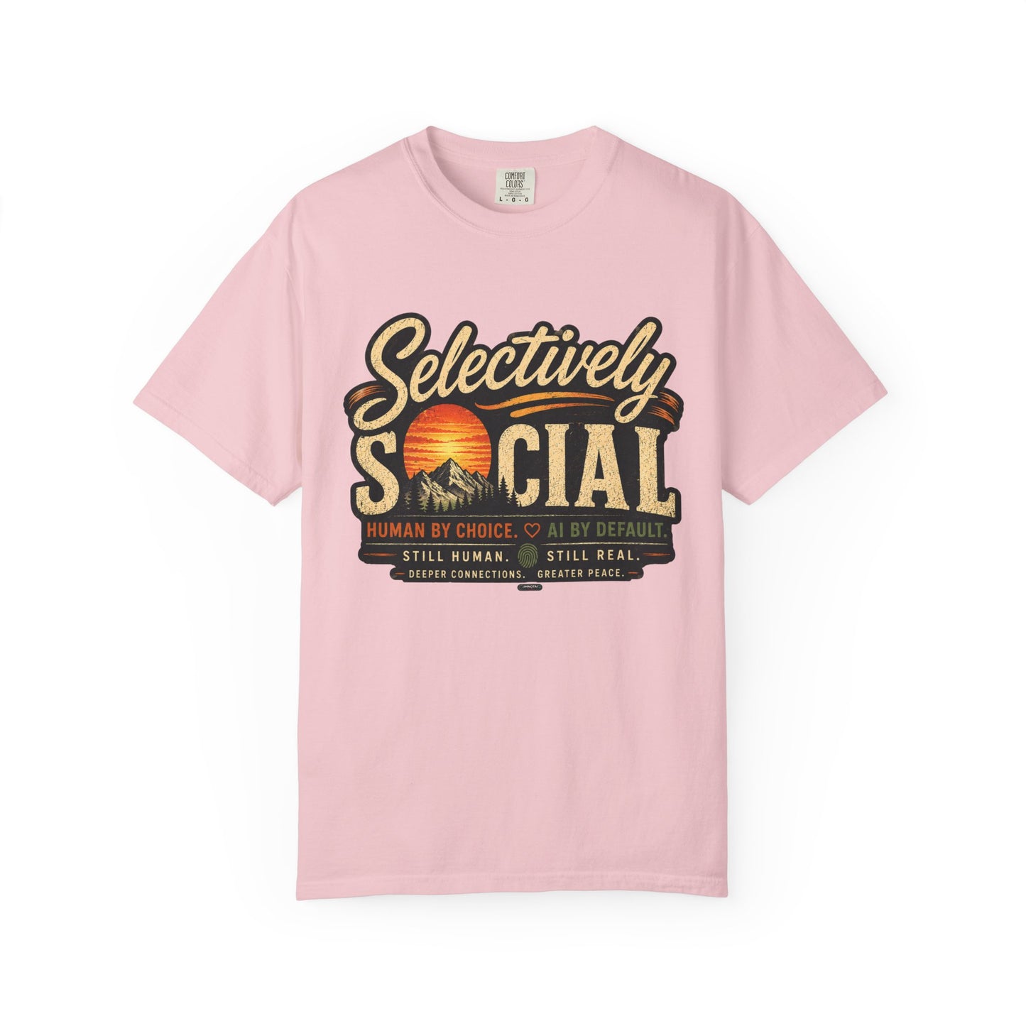 Selectively Social — Vintage Introvert T-Shirt