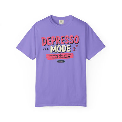 Depresso Mode- The Feeling  When You Run of  Coffee T-Shirt