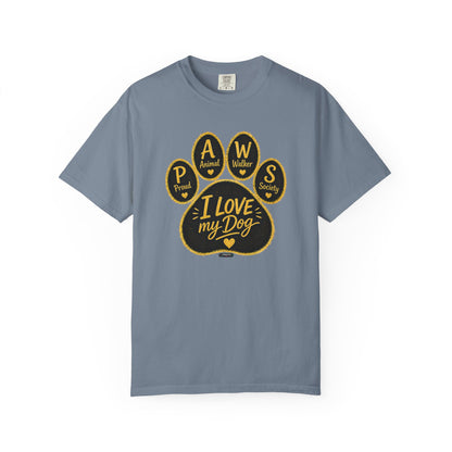 PAWS: Proud Animal Walking Society T-Shirt