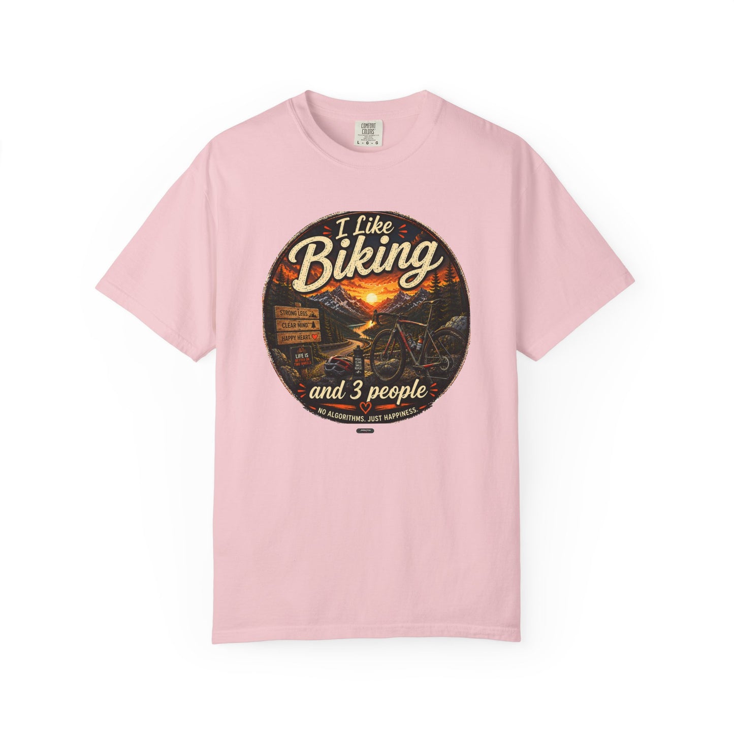 I Like Biking  and 3 People T-shirt