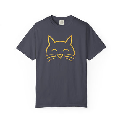 CAT Face T-Shirt — Smiling Kitty Graphic Tee
