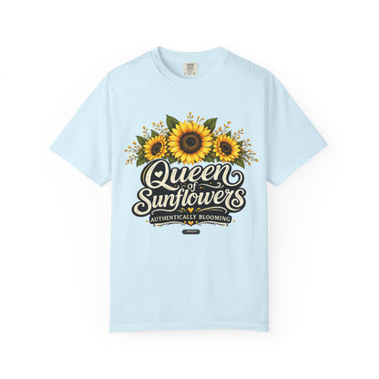 Queen of Sunflowers AUTHENTICALLY BLOOMING T-Shirt