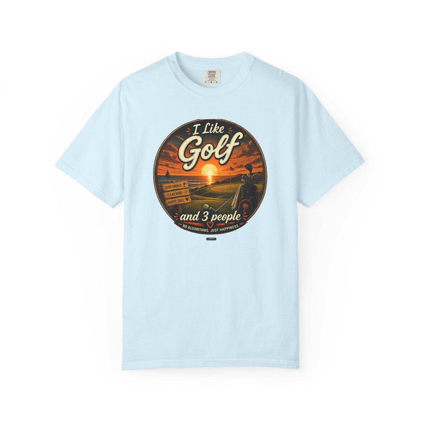 I Like Golf and 3 People T-shirt