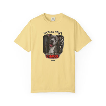 DOG Pitbull: AI Could Never Recreate This Chaos T-Shirt