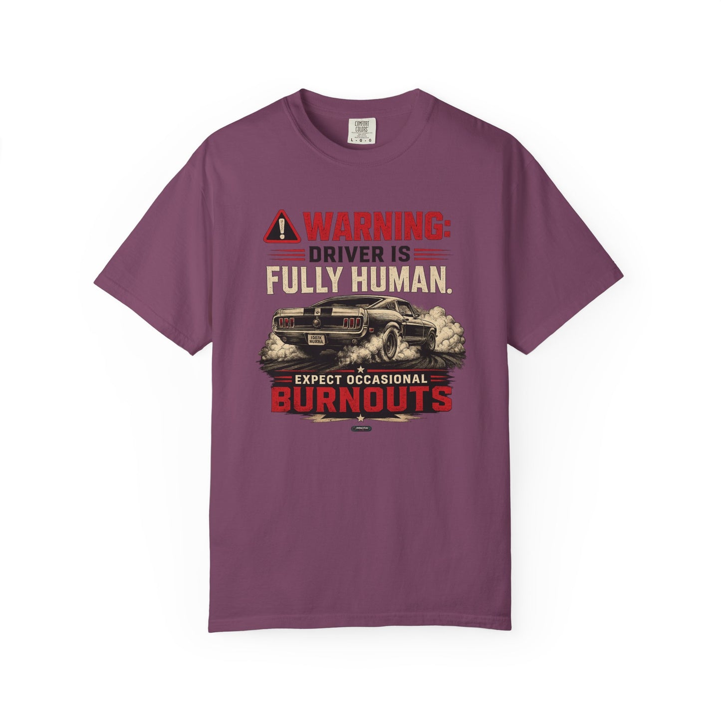 CLASSIC CAR Warning Driver is Fully Human T-Shirt