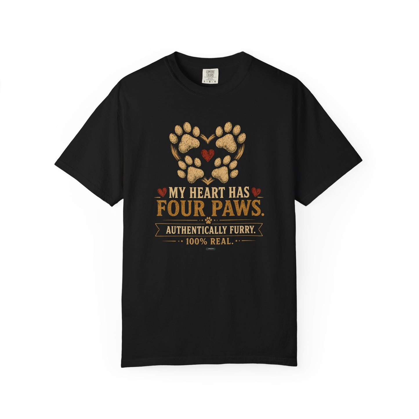 My Heart Has Four Paws T-Shirt