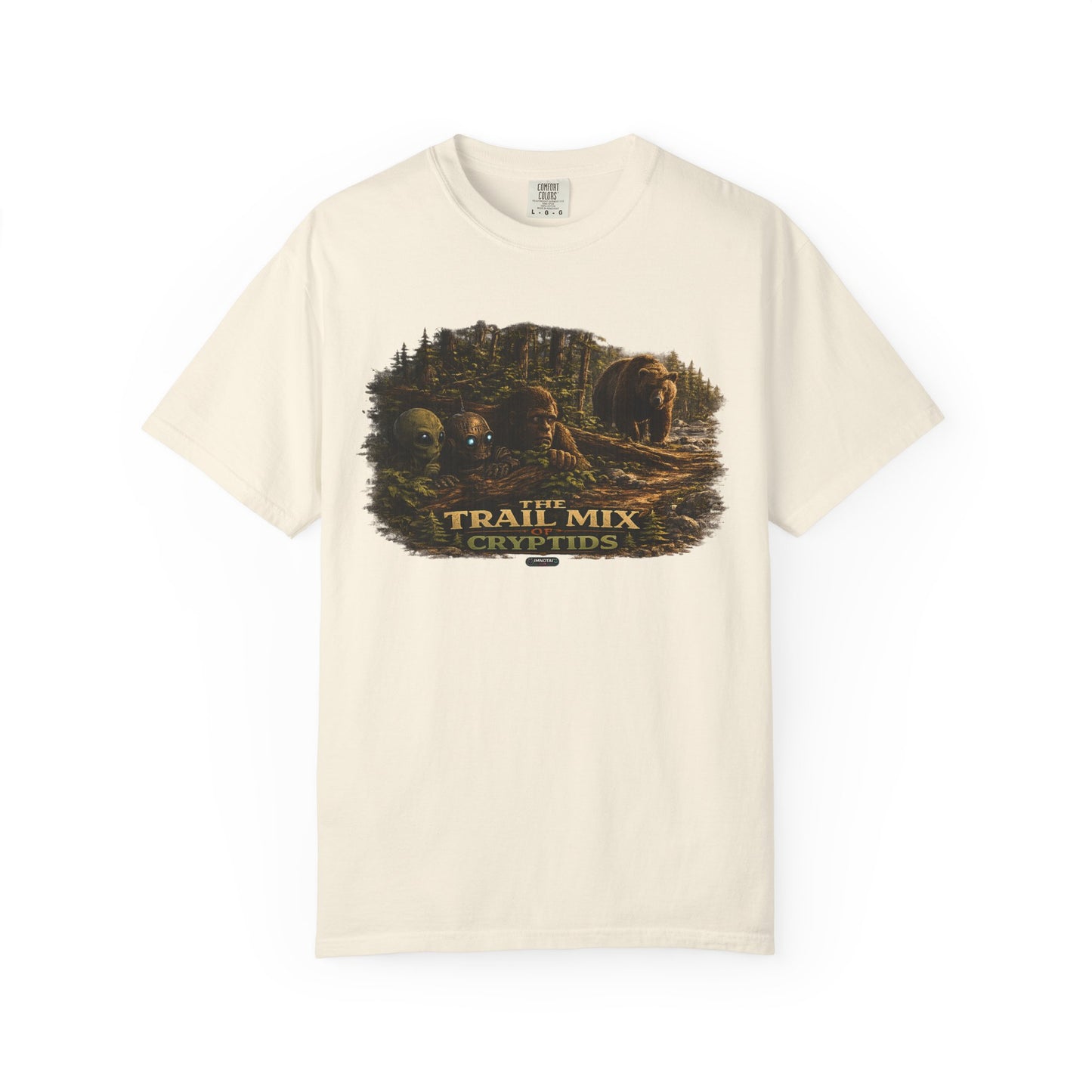 The Trail Mix of Cryptids — Hiding from the Bear T-Shirt