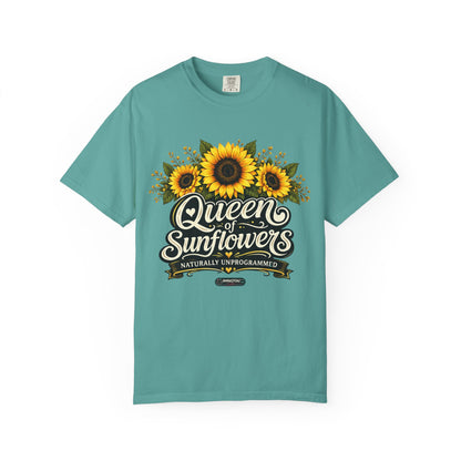 Queen of Sunflowers Naturally Unprogrammed T-Shirt