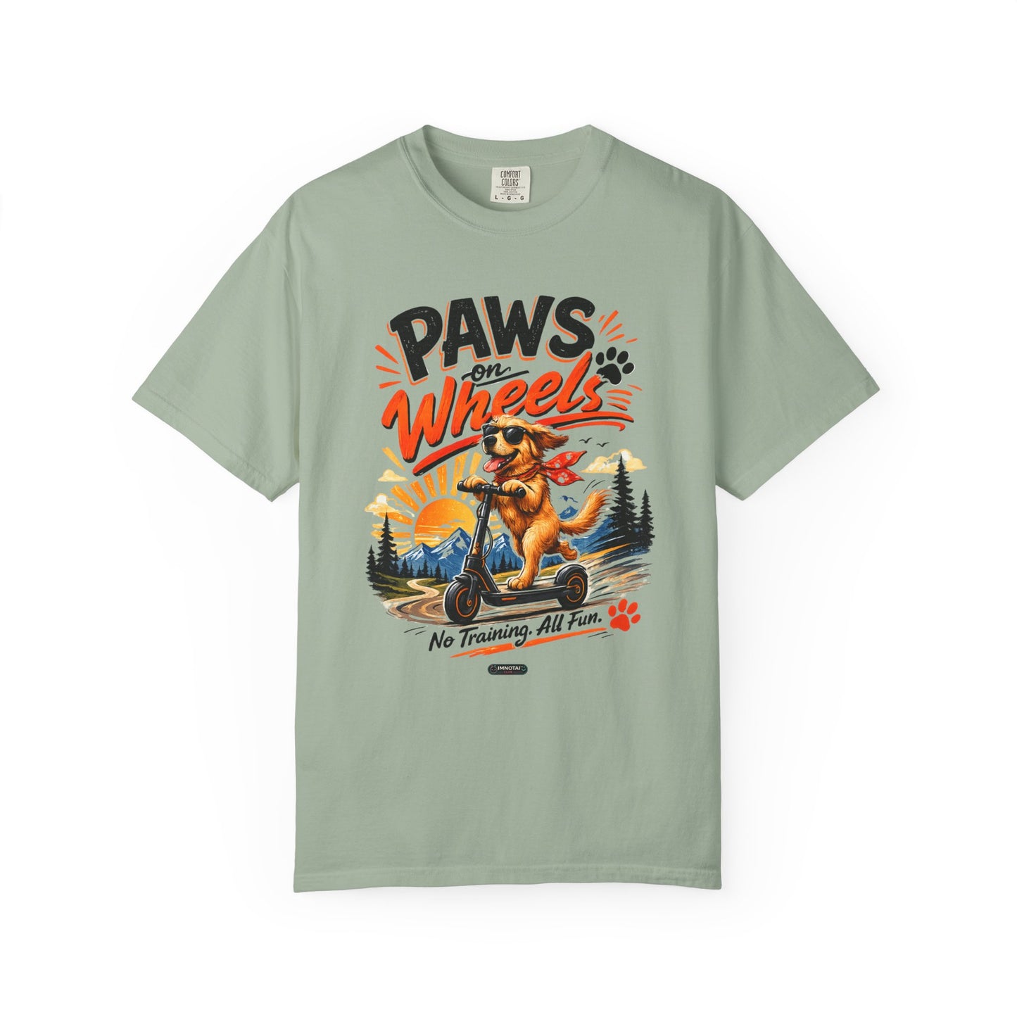 Paws on Wheels- DOG T-Shirt