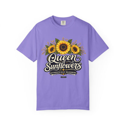 Queen of Sunflowers AUTHENTICALLY BLOOMING T-Shirt