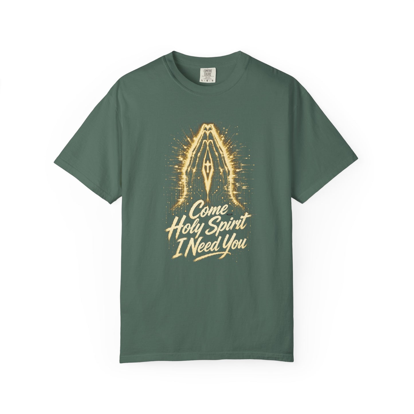 DigitalDivine: Come Holy Spirit I Need You Religious Tee