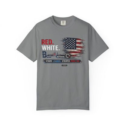 USA Distressed American Flag - Buffering