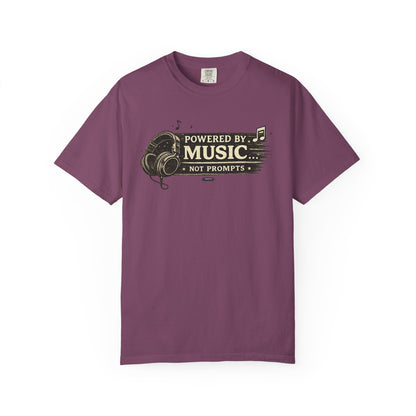 Music: Headphones Graphic "Not Prompts" T=Shirts