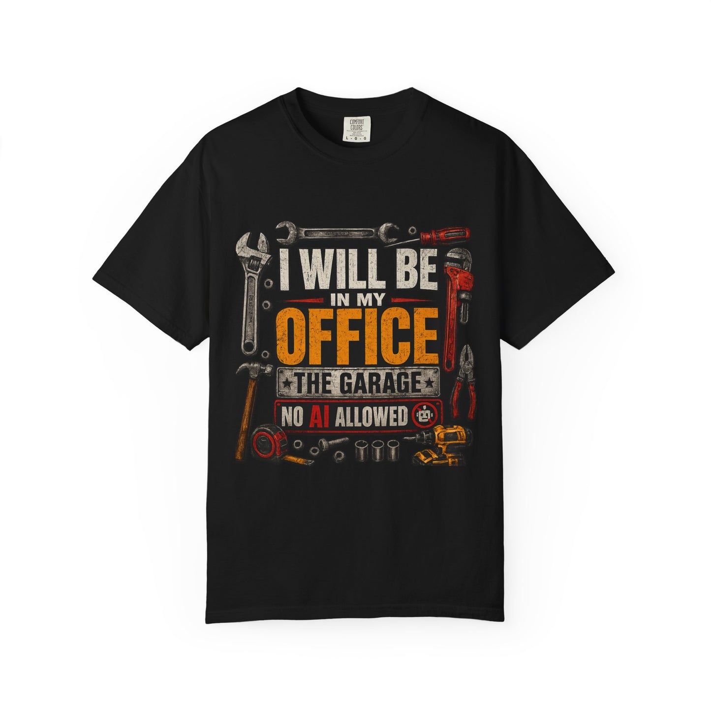 “I Will Be in My Office (The Garage) — No AI Allowed”