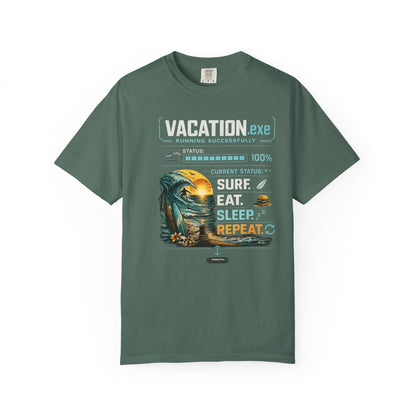 Vacation.exe Surf. Eat. Sleep. Repeat. T-Shirt