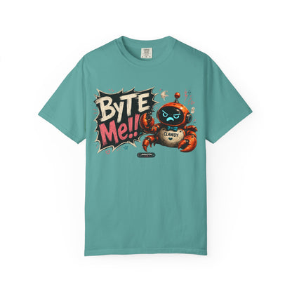 Clawdy "Byte Me" Graphic T-Shirt
