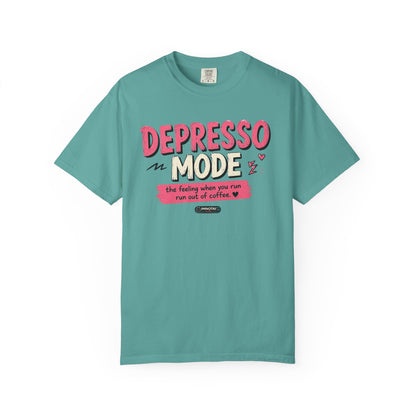 Depresso Mode- The Feeling  When You Run of  Coffee T-Shirt