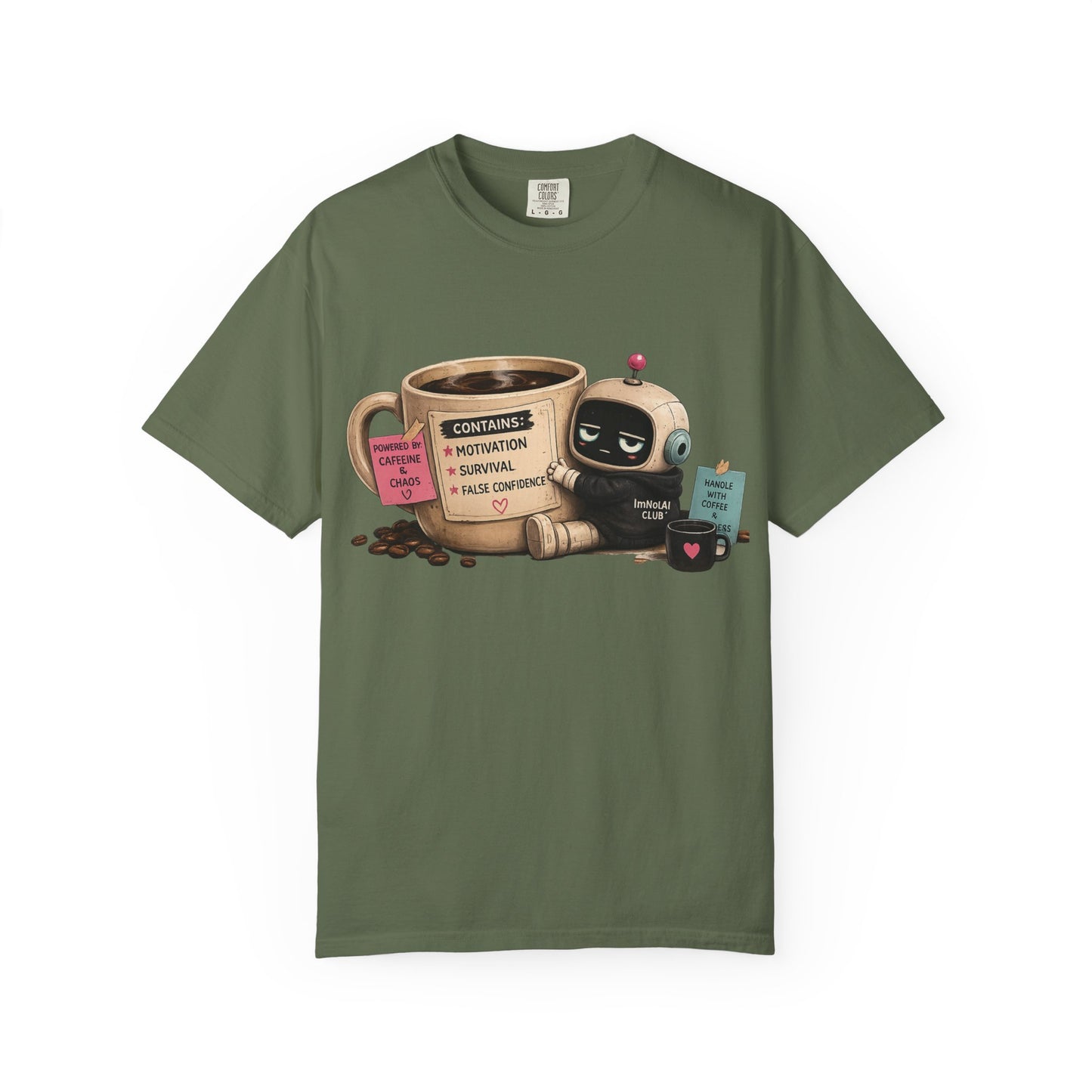 Chatty Motivation - Coffee T-Shirt