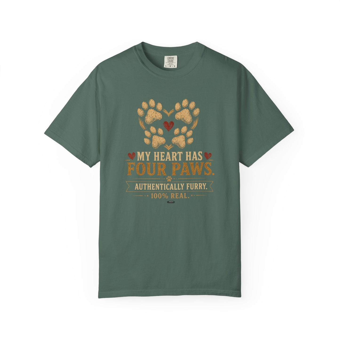 My Heart Has Four Paws T-Shirt
