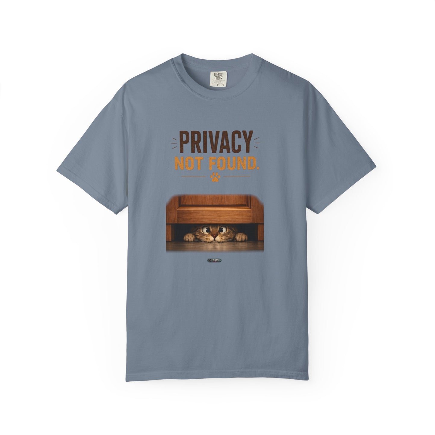 CAT: Privacy Not Found Cat T-Shirt