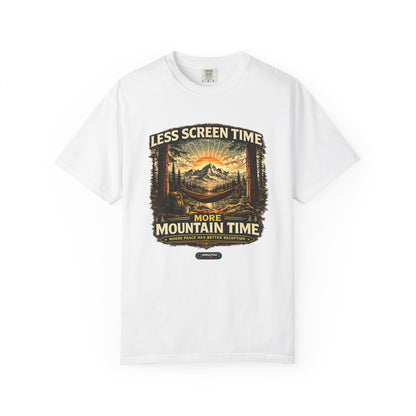 Mountain: Less Screen Time, More Mountain Time T-Shirt