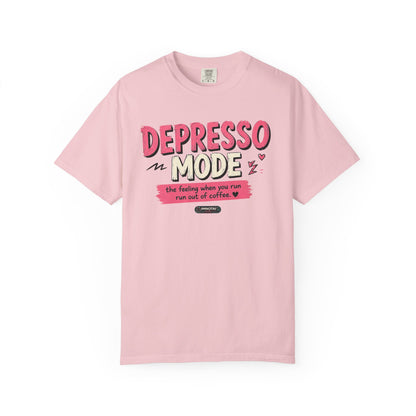 Depresso Mode- The Feeling  When You Run of  Coffee T-Shirt