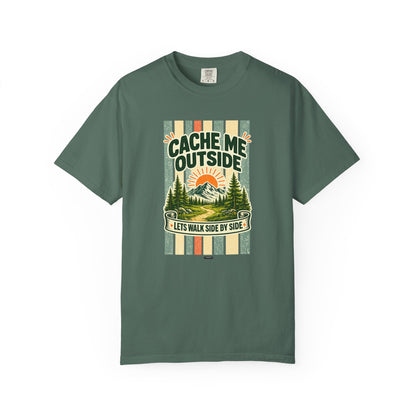 HUMANWARE : CACHE ME OUTSIDE  Retro Nature T-Shirt