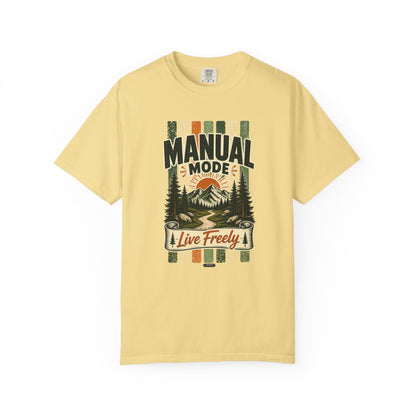 HUMANWARE : MANUAL MODE Retro Nature T-Shirt