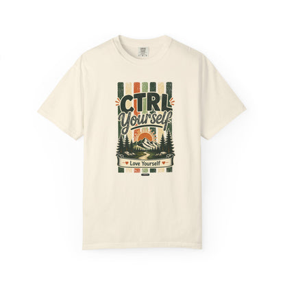 HUMANWARE : CTRL YOURSELF  Retro Nature T-Shirt