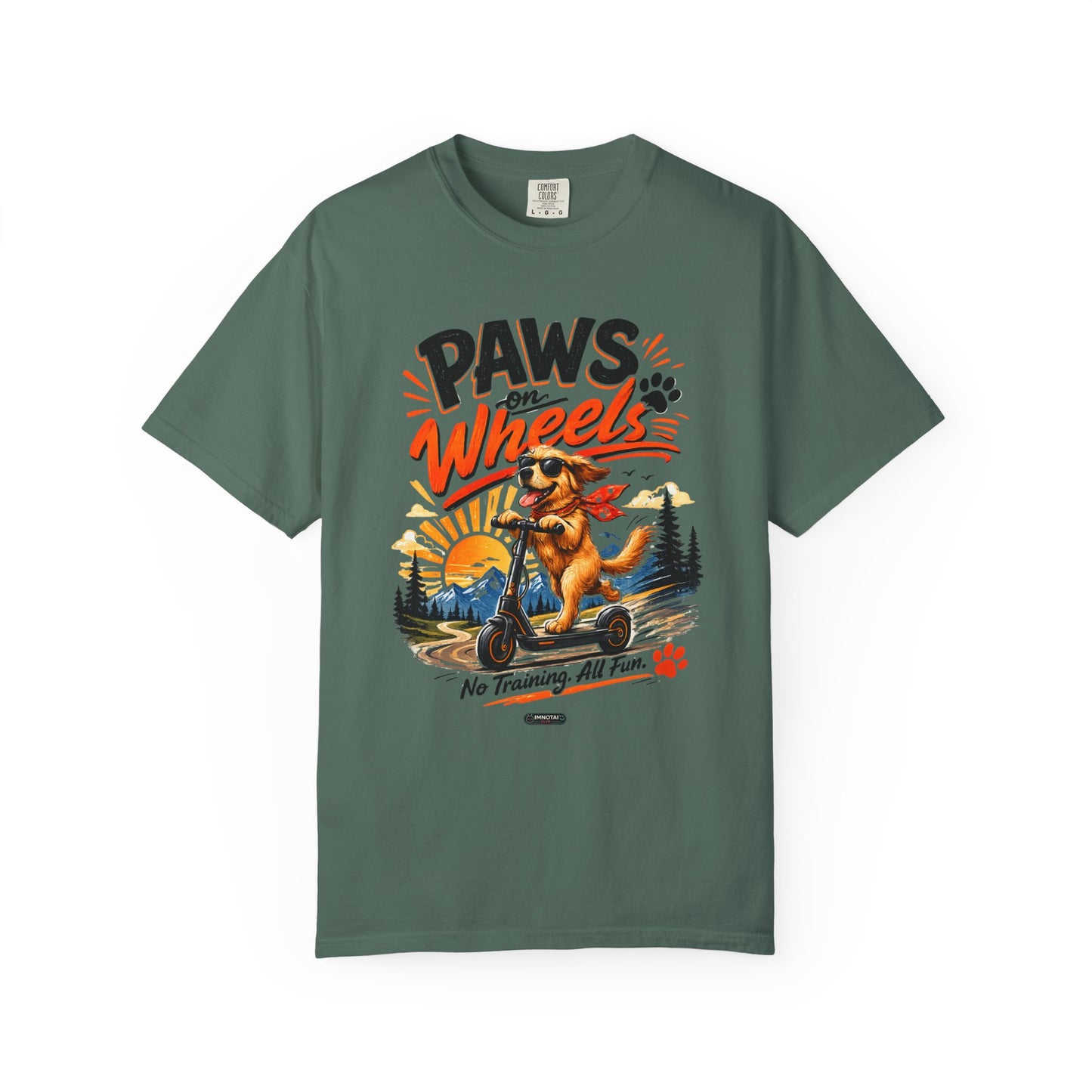 Paws on Wheels- DOG T-Shirt