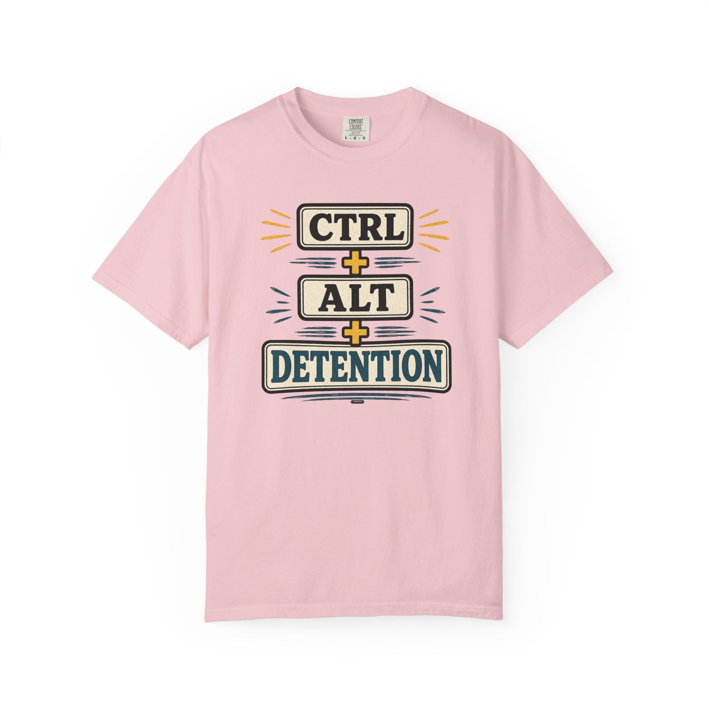 BTS: CTRL + ALT+ DETENTION - Graphic Tee (Teacher / Parent Humor)