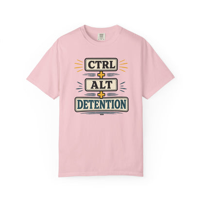 BTS: CTRL + ALT+ DETENTION - Graphic Tee (Teacher / Parent Humor)