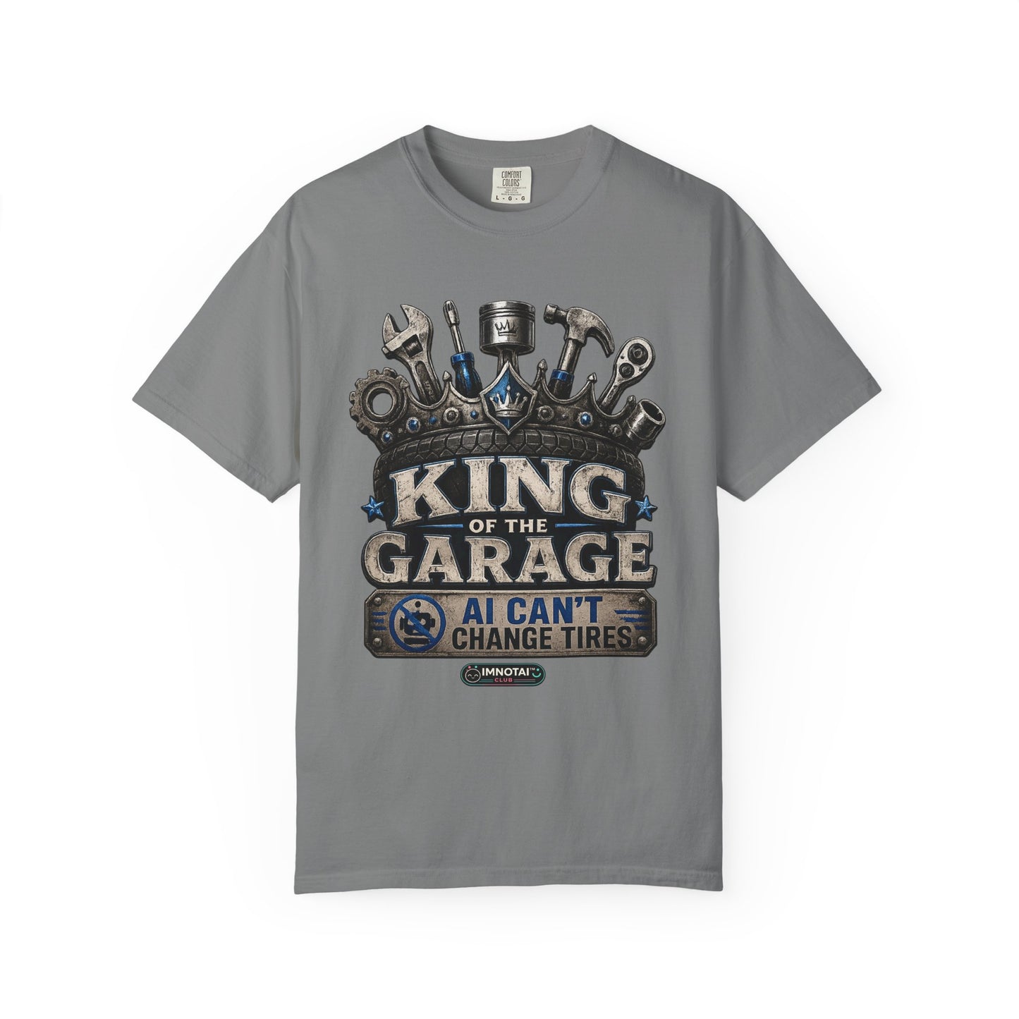 King of the Garage shirt | Mechanic Tools